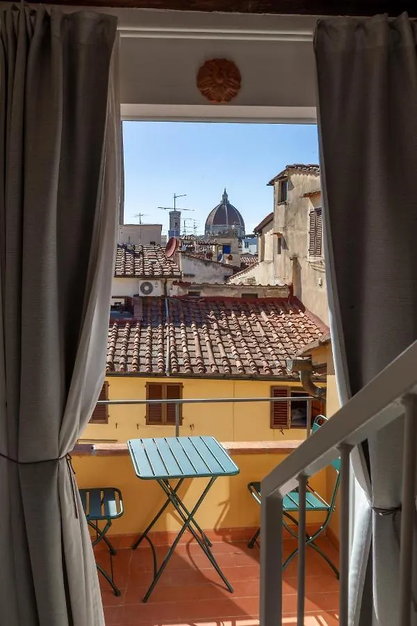 Apartament Borgo Allegri Rooftop Florencja Włochy